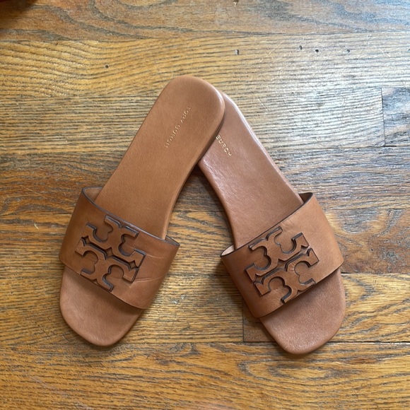 Barely Worn Tory Burch Ines Slides - Picture 2 of 6